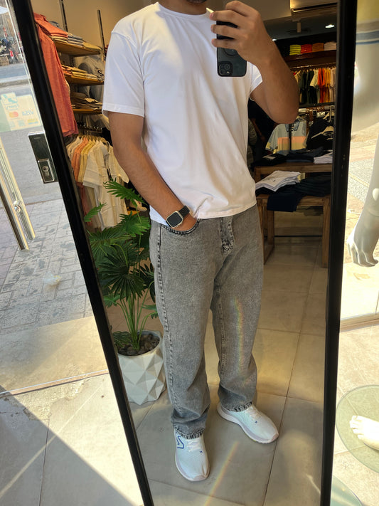 Gray  wide Leg pant